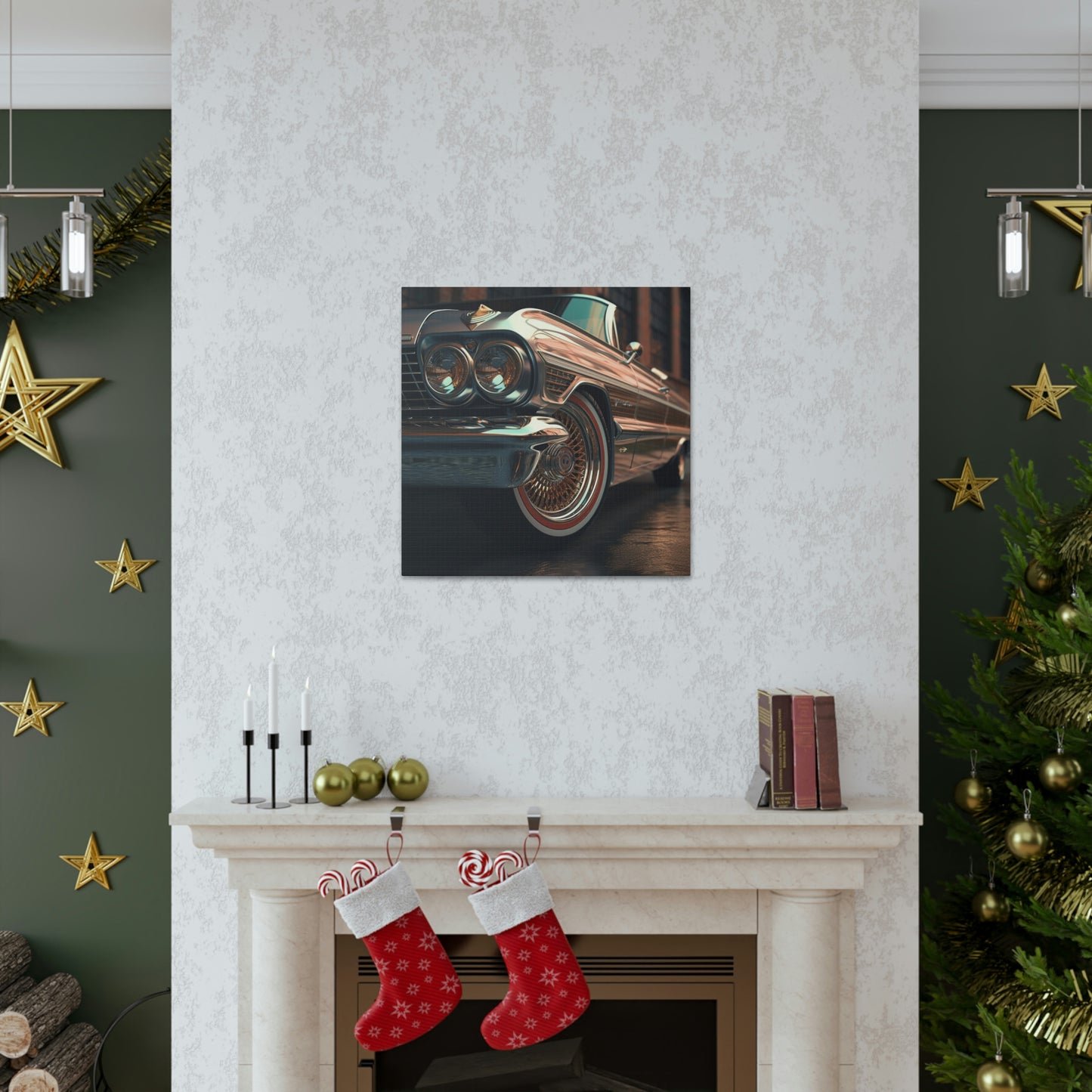 Gold Lowrider (Canvas)