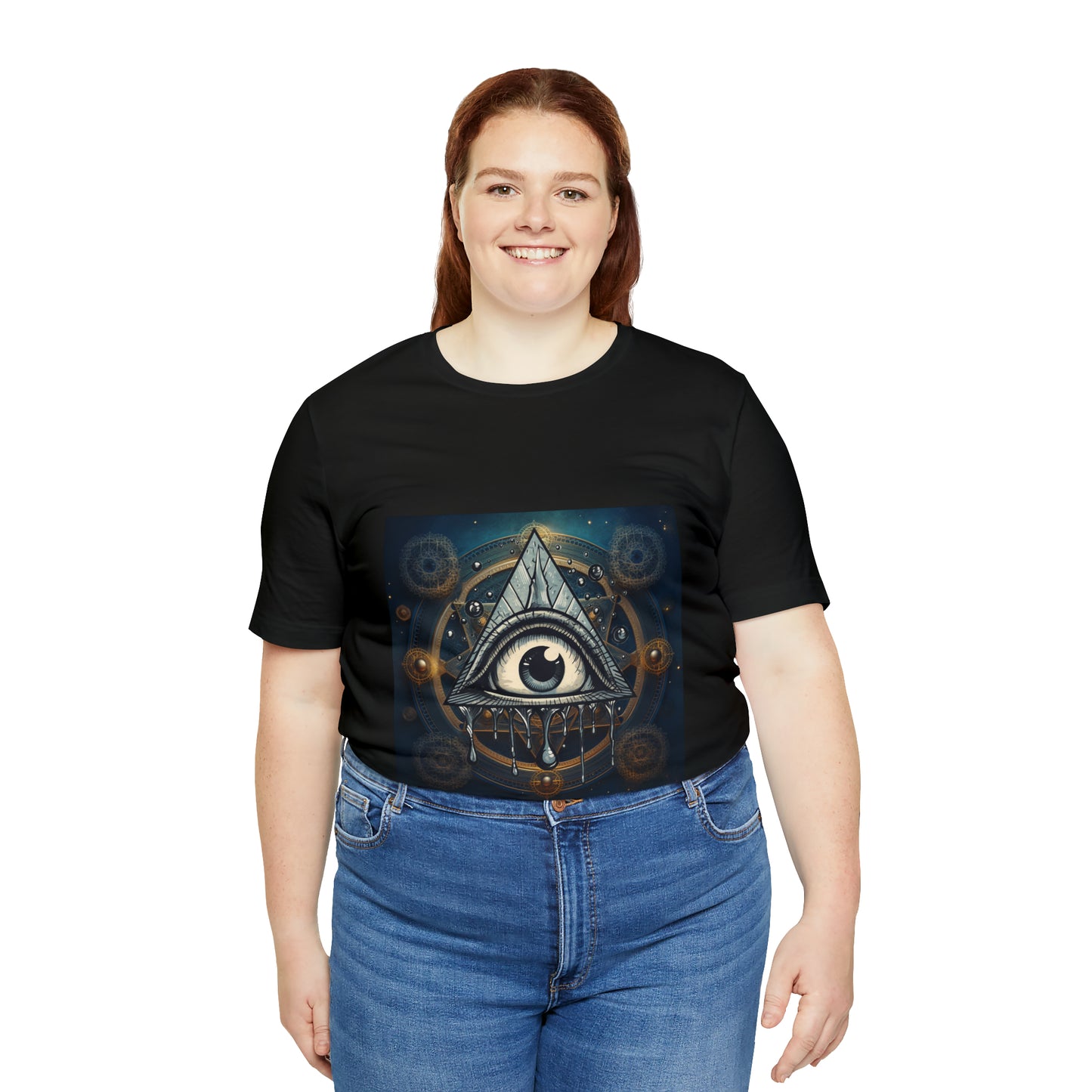 "Enigmatic Geometry" Unisex Jersey Short Sleeve Tee