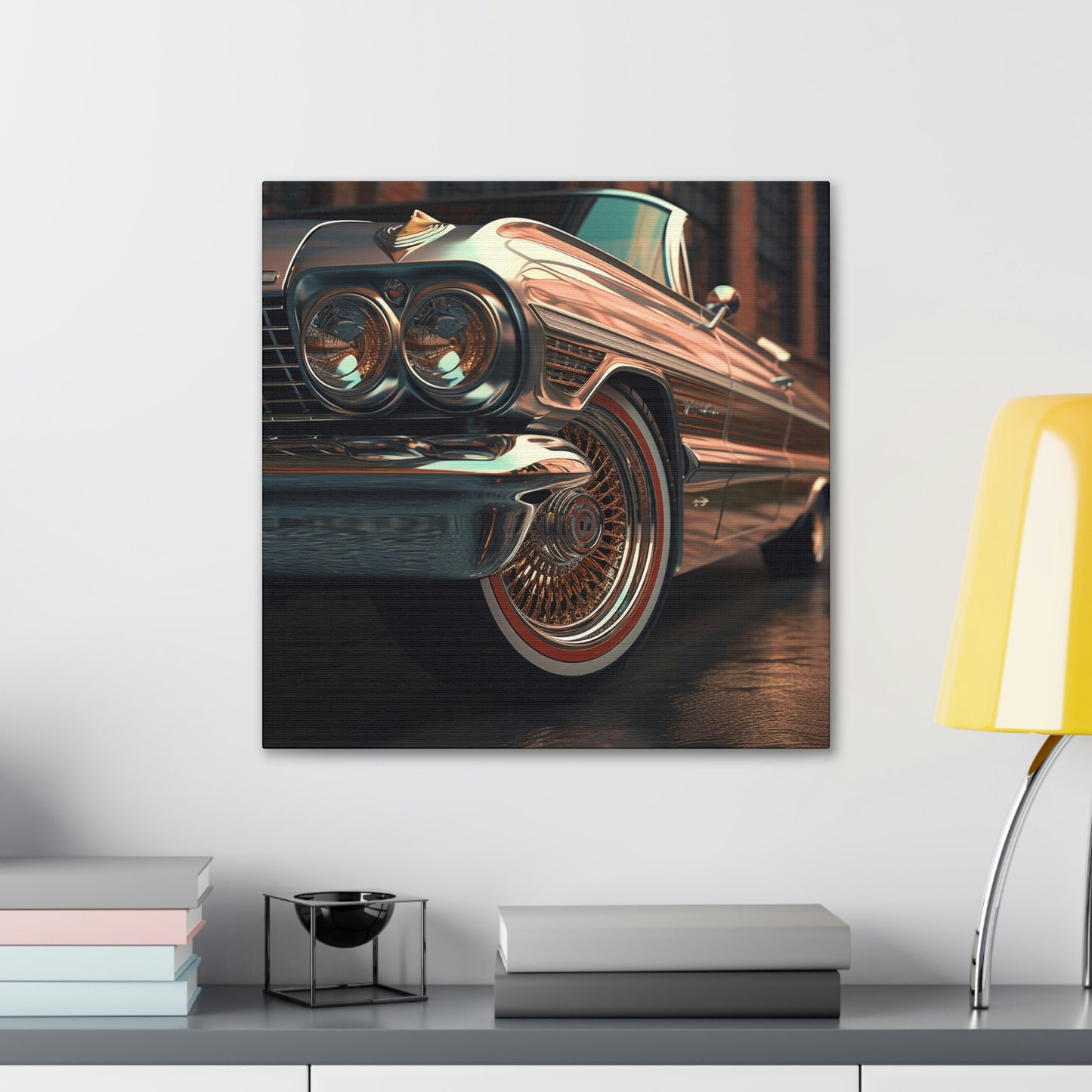 Gold Lowrider (Canvas)