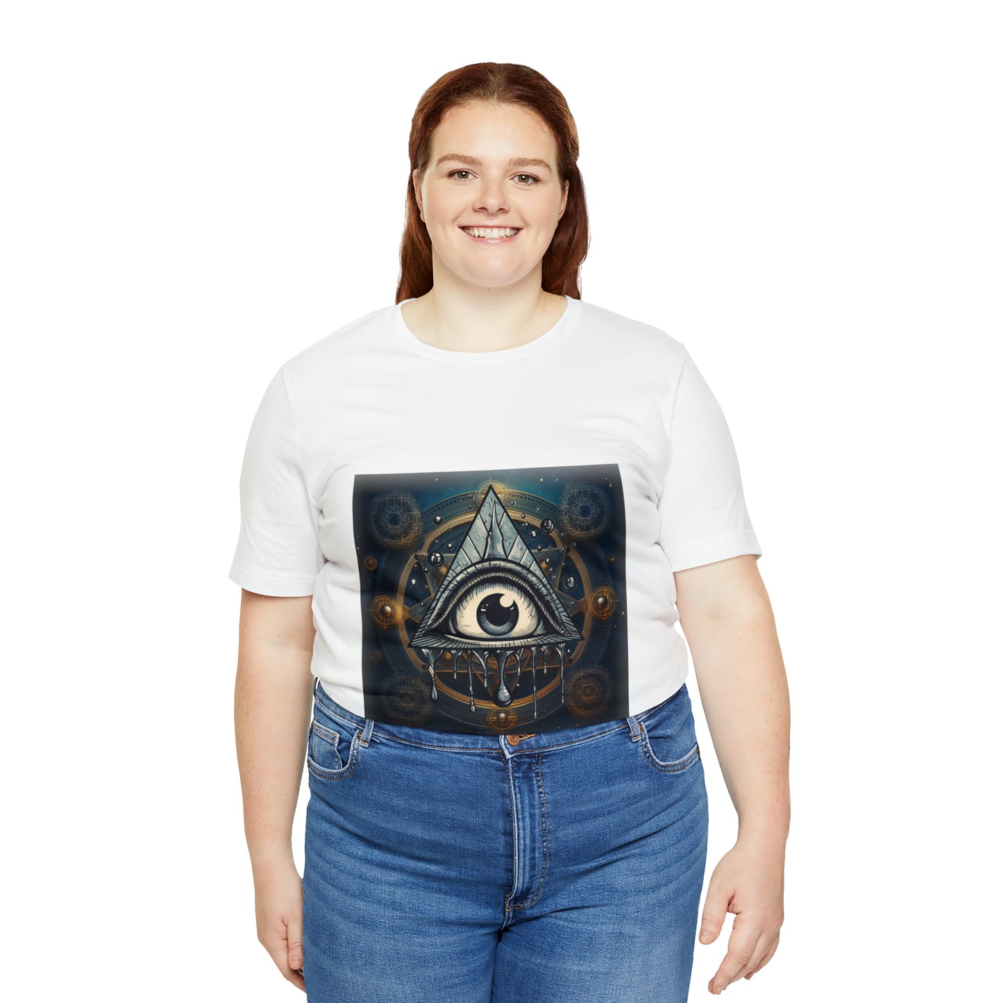 "Enigmatic Geometry" Unisex Jersey Short Sleeve Tee