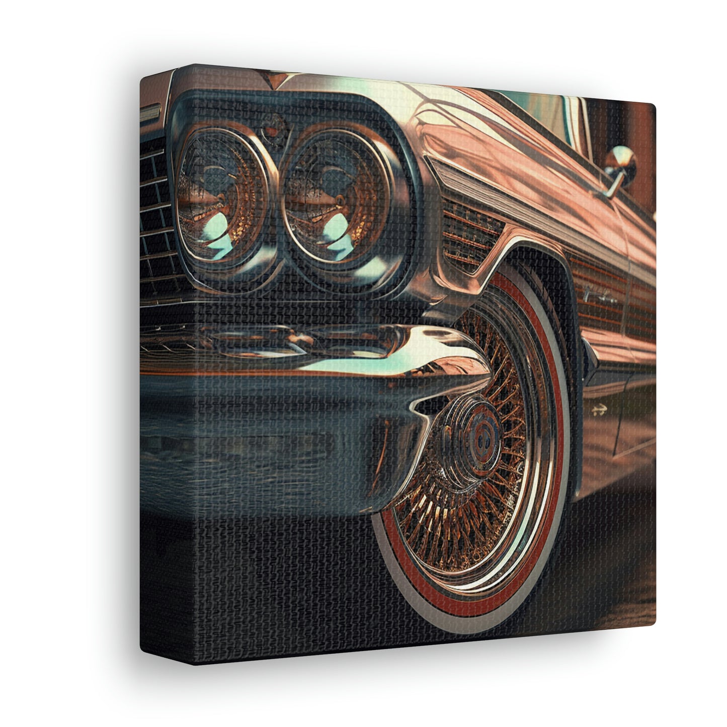 Gold Lowrider (Canvas)