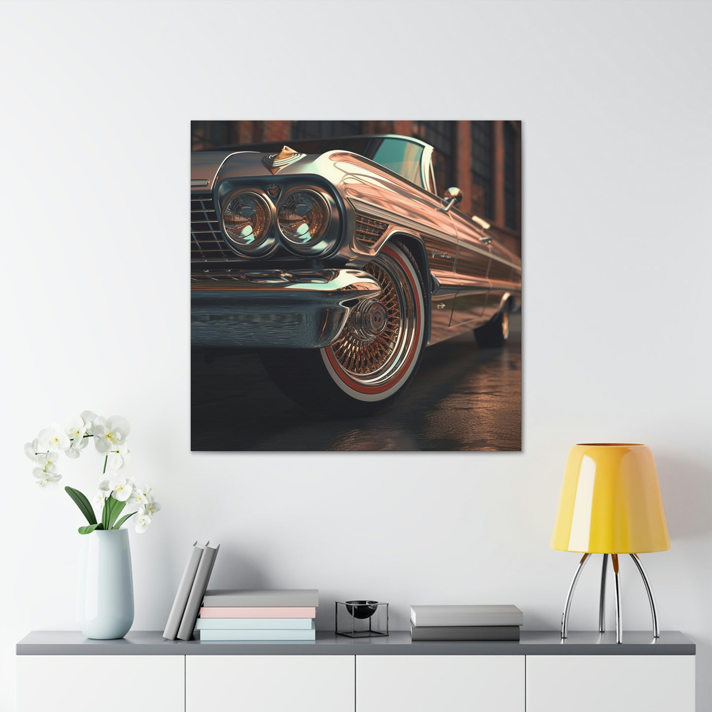 Gold Lowrider (Canvas)