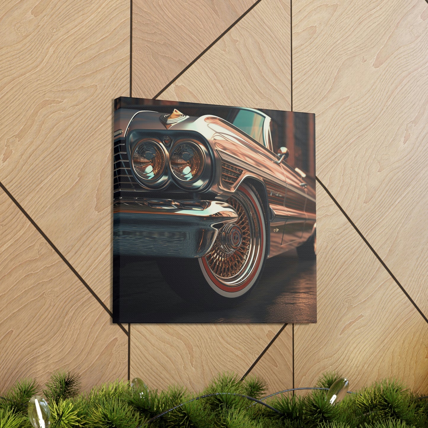 Gold Lowrider (Canvas)