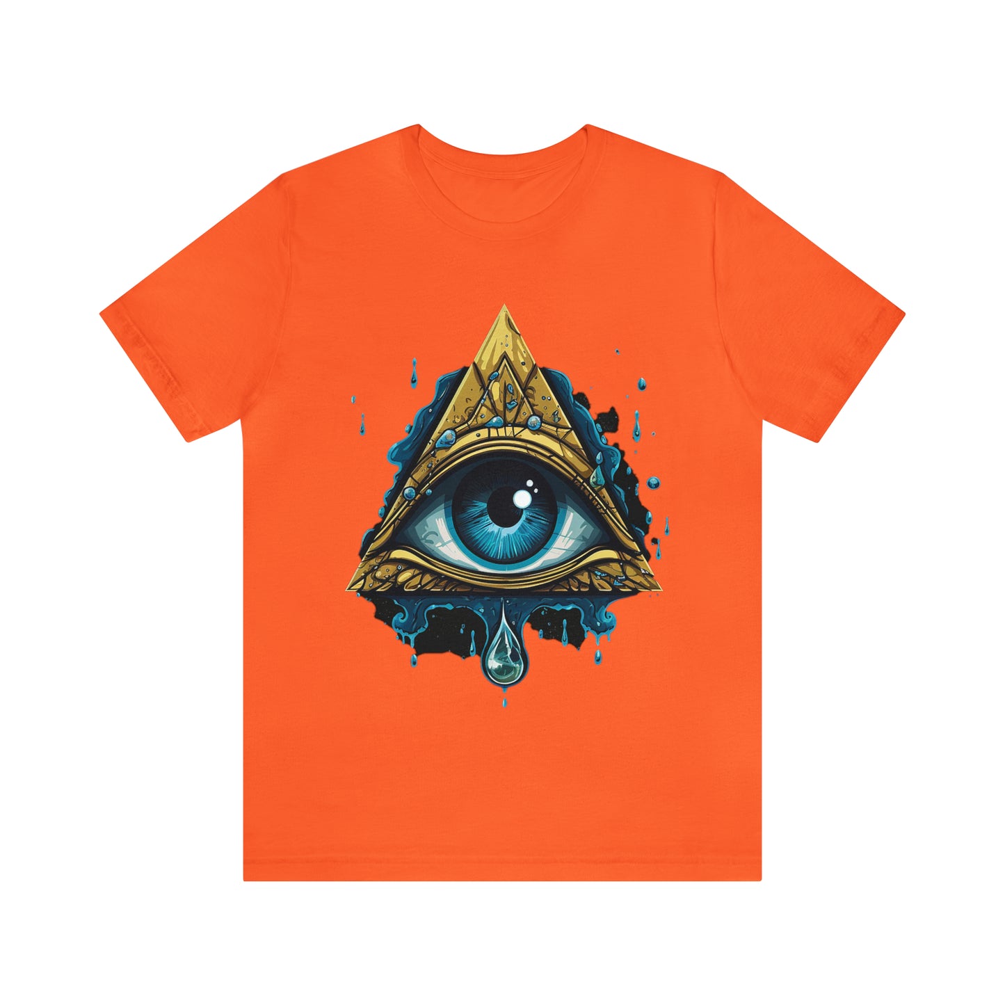 "Enigmatic Gaze" Unisex Jersey Short Sleeve Tee