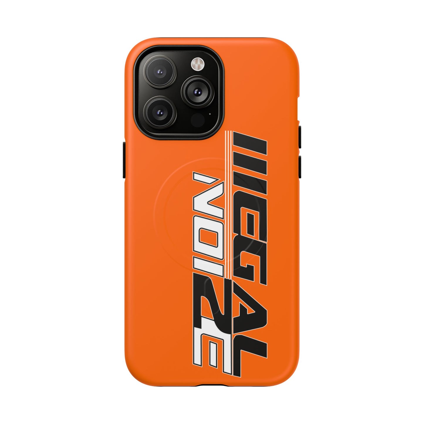 Illegal NoiZe Cosmic Orange Tough Magnetic iPhone Case