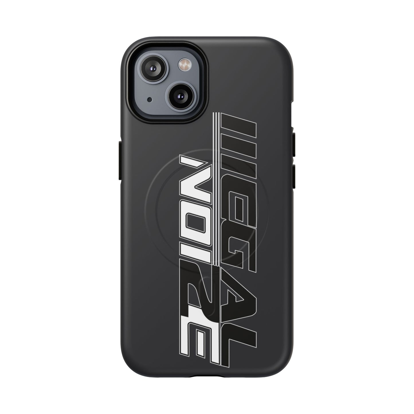 Illegal NoiZe Gunmetal Graphite Tough Magnetic iPhone Case