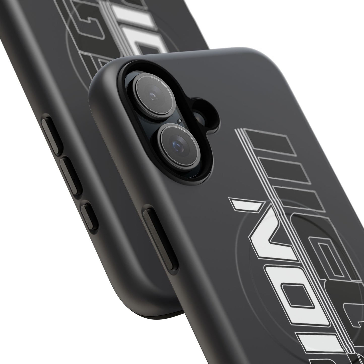 Illegal NoiZe Gunmetal Graphite Tough Magnetic iPhone Case
