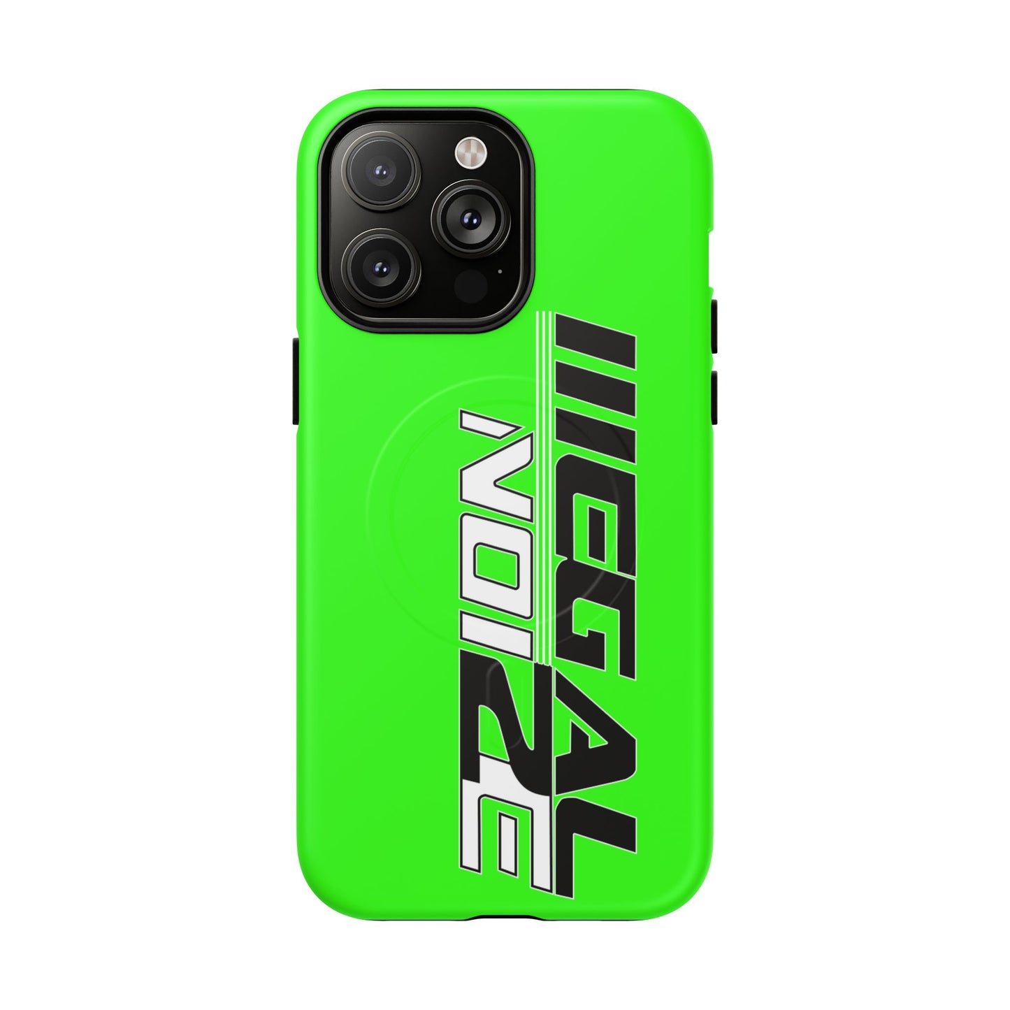Illegal NoiZe Neon Green Tough Magnetic iPhone Case