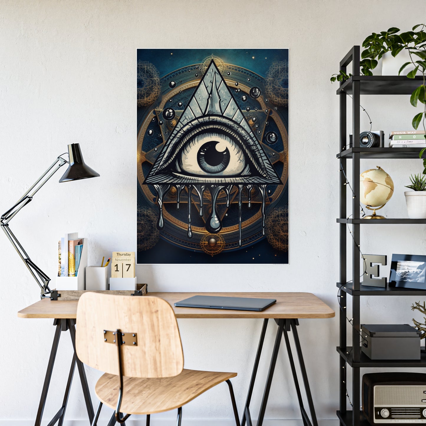 All-Seeing Eye Gloss Poster