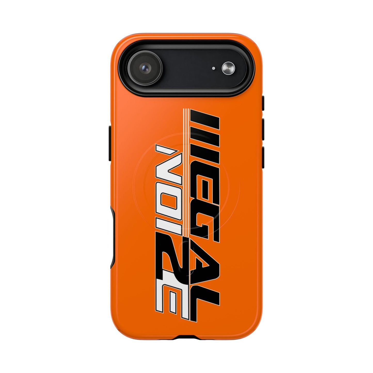Illegal NoiZe Cosmic Orange Tough Magnetic iPhone Case