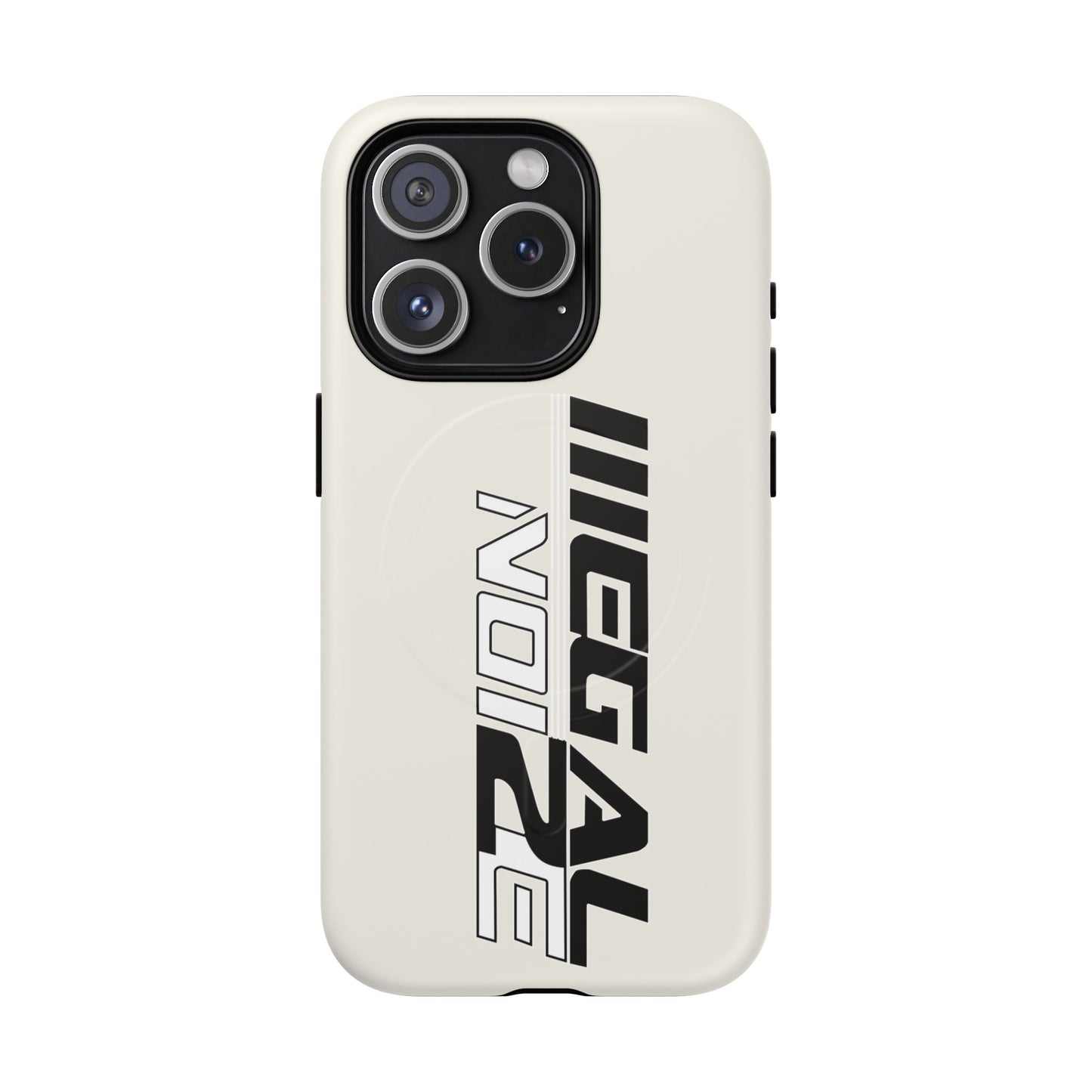Illegal NoiZe Frost White Tough Magnetic iPhone Case