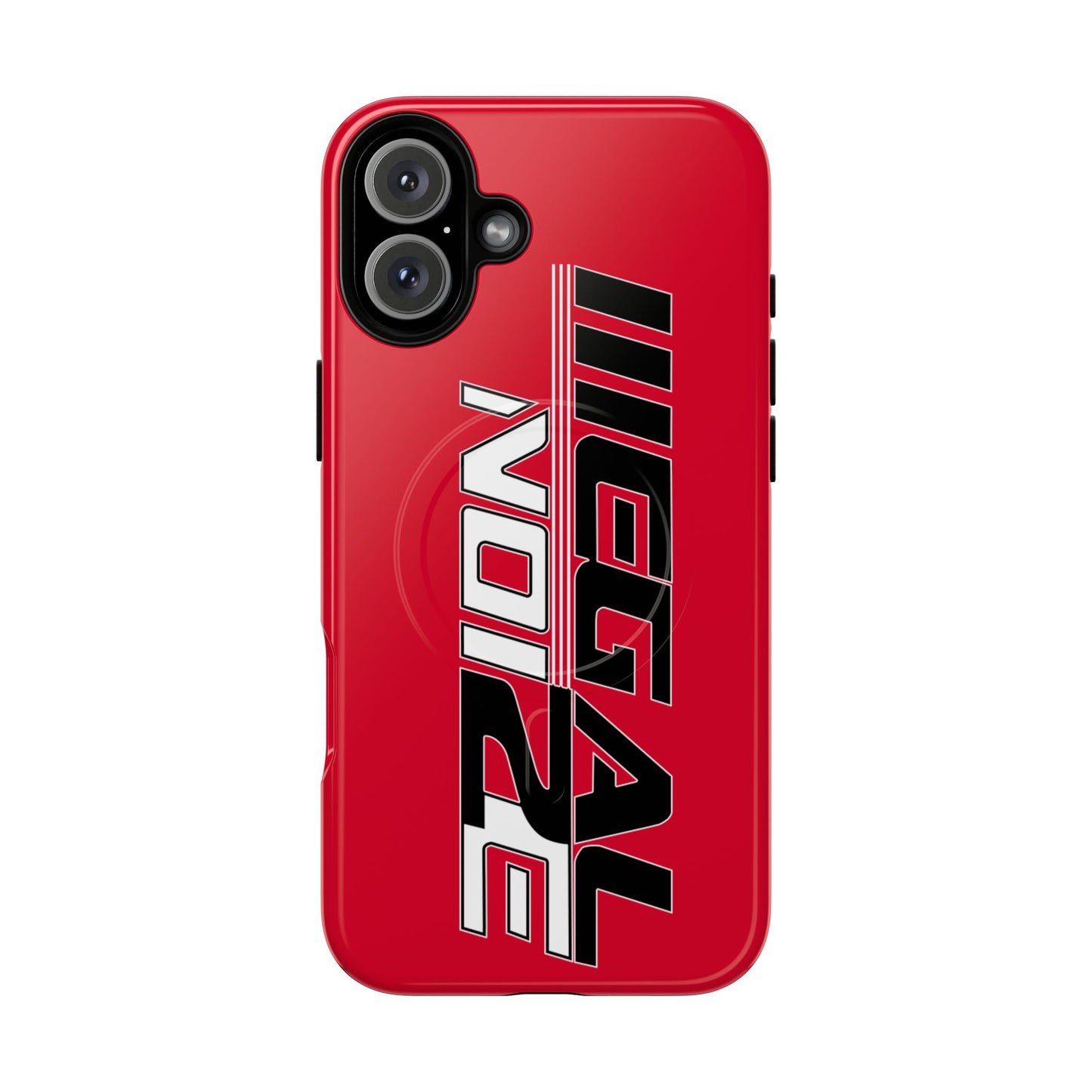 Illegal NoiZe Racing Red Tough Magnetic iPhone Case