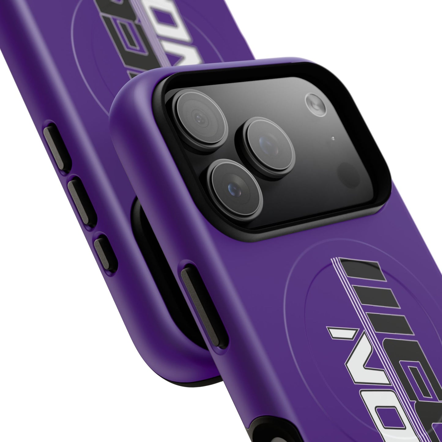 Illegal NoiZe Deep Purple Tough Magnetic iPhone Case