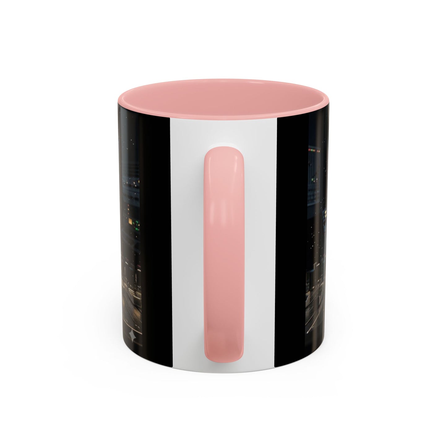 Golden Cassette Galaxy Mug – Retro Music Studio Coffee Cup (11oz)