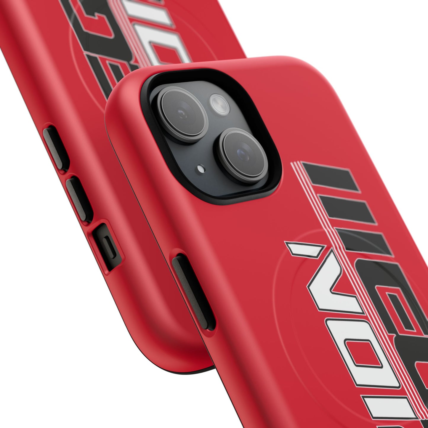 Illegal NoiZe Racing Red Tough Magnetic iPhone Case