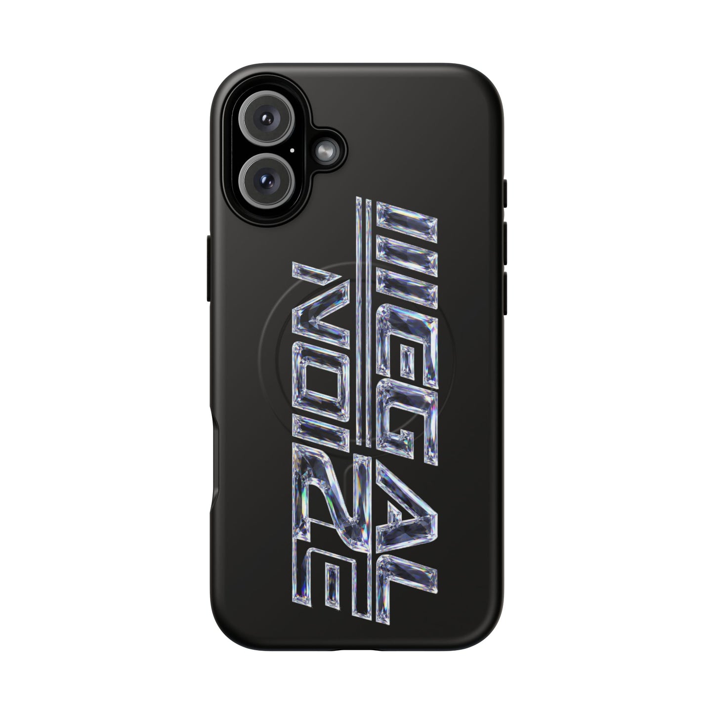 Illegal NoiZe Black Diamond Tough Magnetic iPhone Case