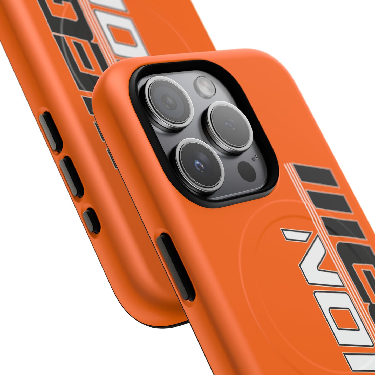 Illegal NoiZe Cosmic Orange Tough Magnetic iPhone Case