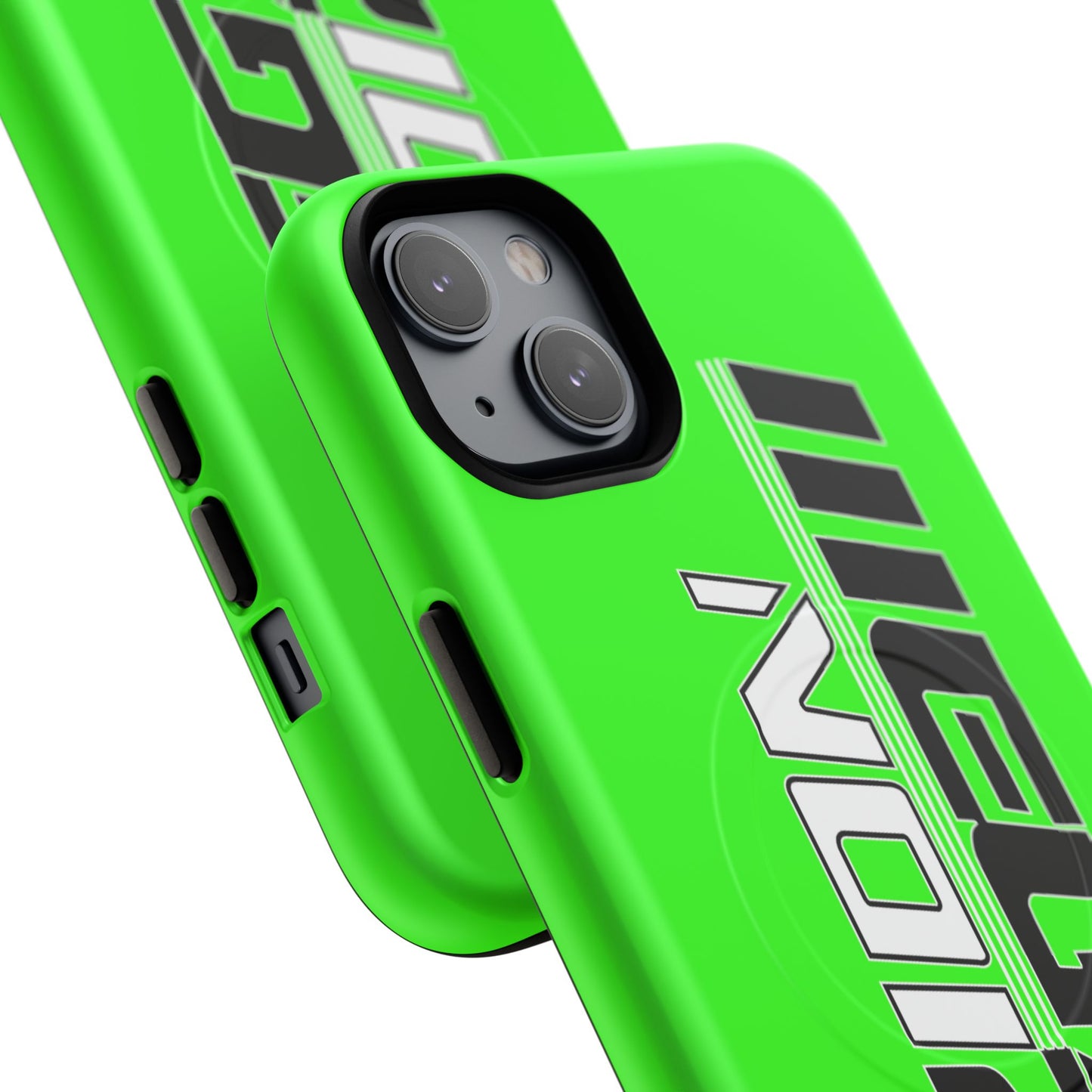 Illegal NoiZe Neon Green Tough Magnetic iPhone Case