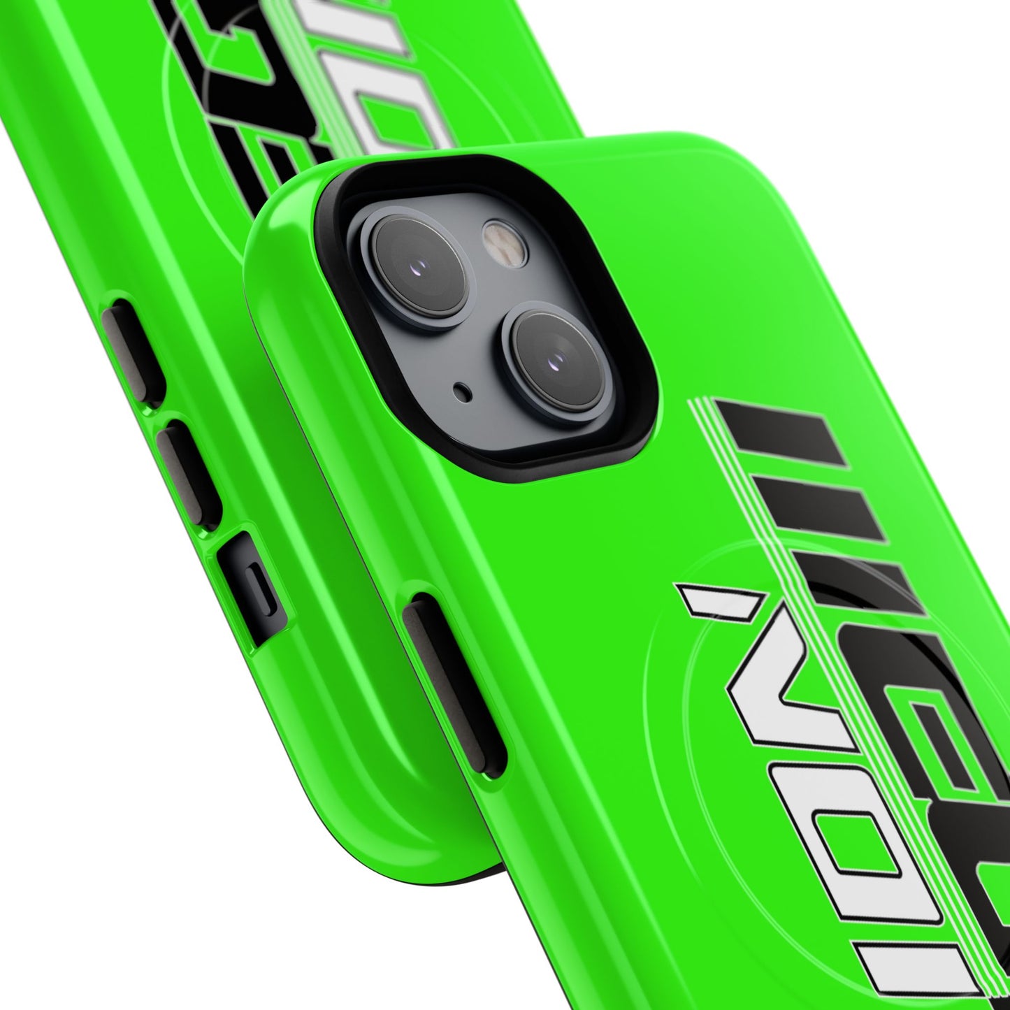 Illegal NoiZe Neon Green Tough Magnetic iPhone Case