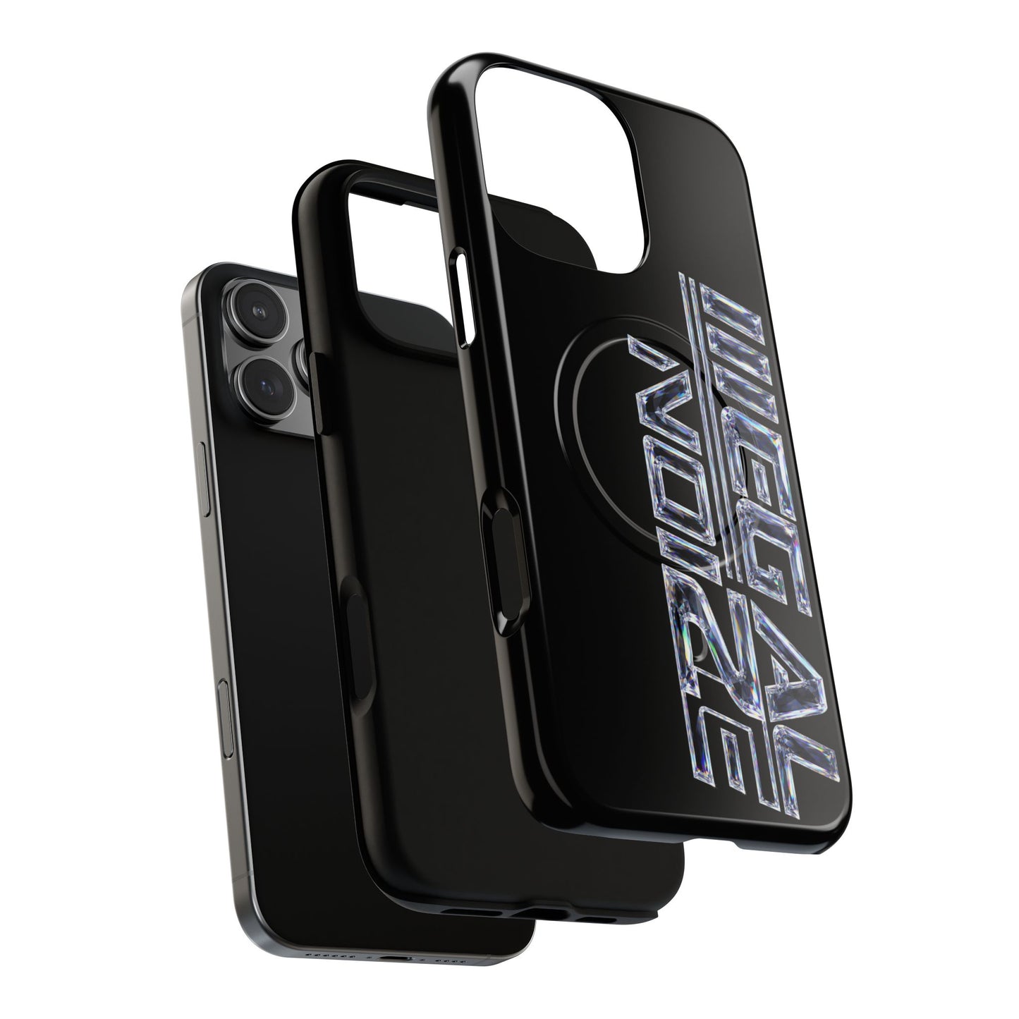 Illegal NoiZe Black Diamond Tough Magnetic iPhone Case