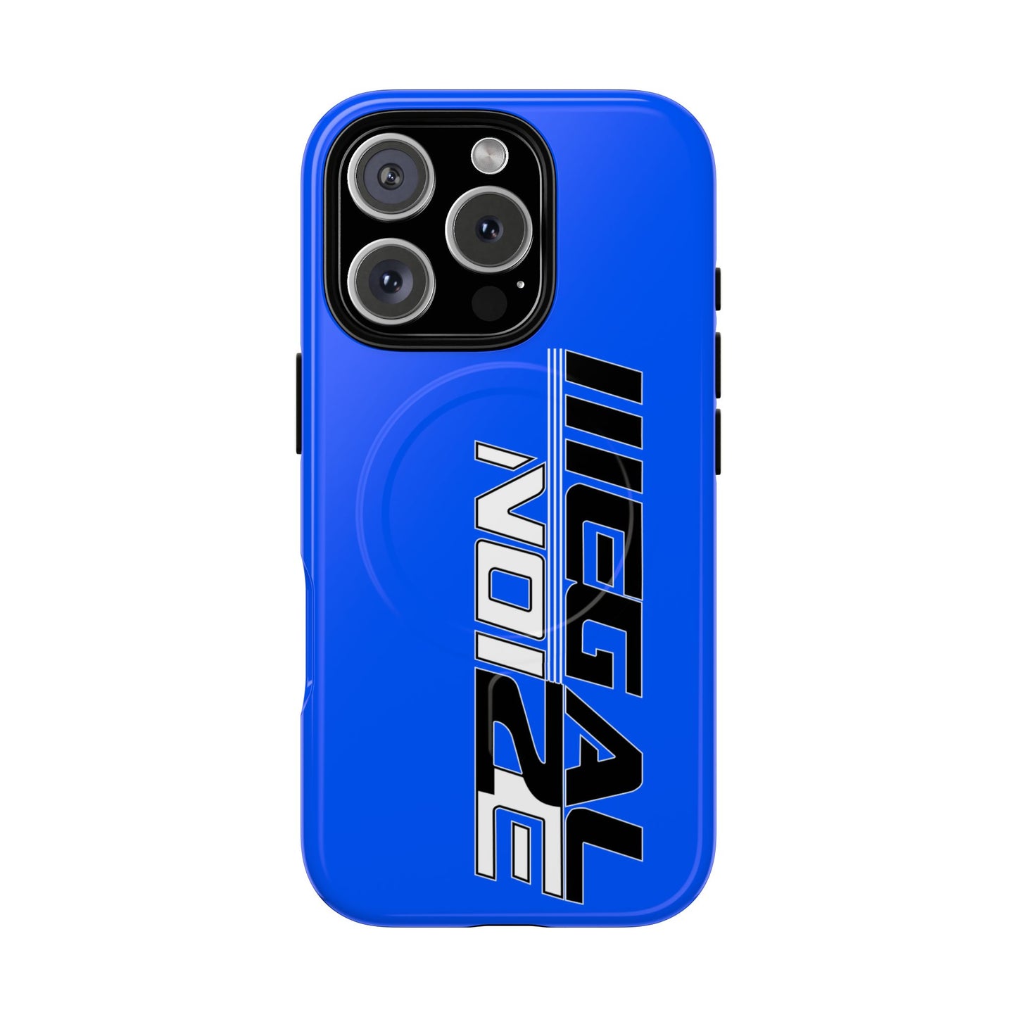 Illegal NoiZe Electric Blue Tough Magnetic iPhone Case