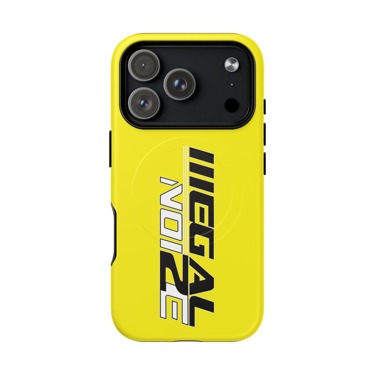 Illegal NoiZe Yellow Tough Magnetic iPhone Case