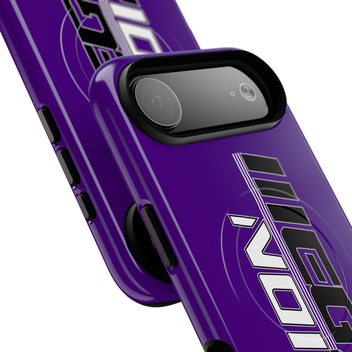 Illegal NoiZe Deep Purple Tough Magnetic iPhone Case
