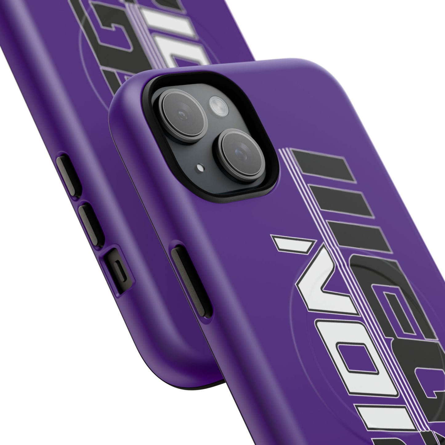 Illegal NoiZe Deep Purple Tough Magnetic iPhone Case
