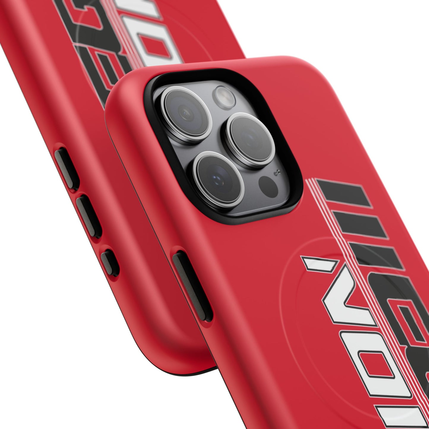 Illegal NoiZe Racing Red Tough Magnetic iPhone Case