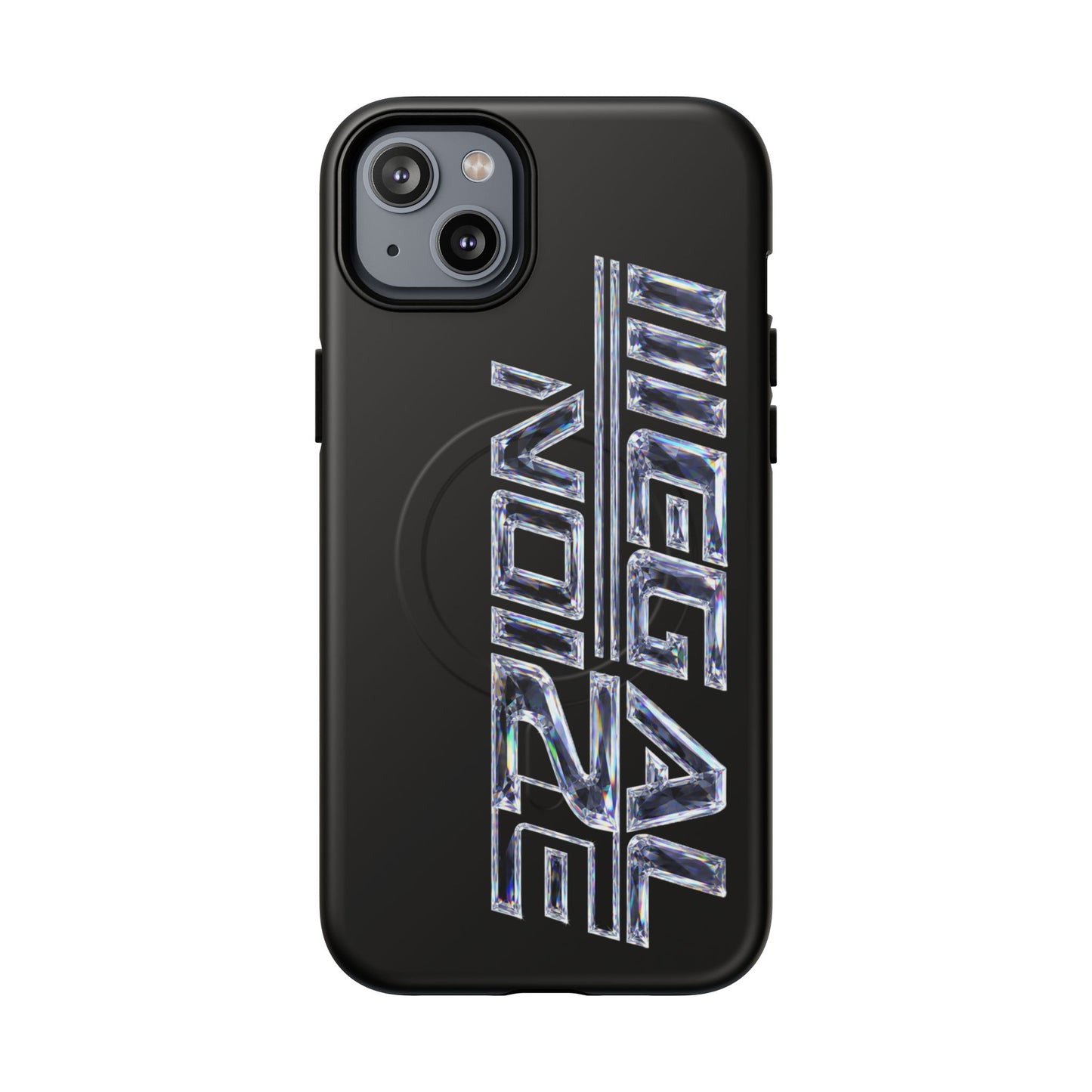 Illegal NoiZe Black Diamond Tough Magnetic iPhone Case