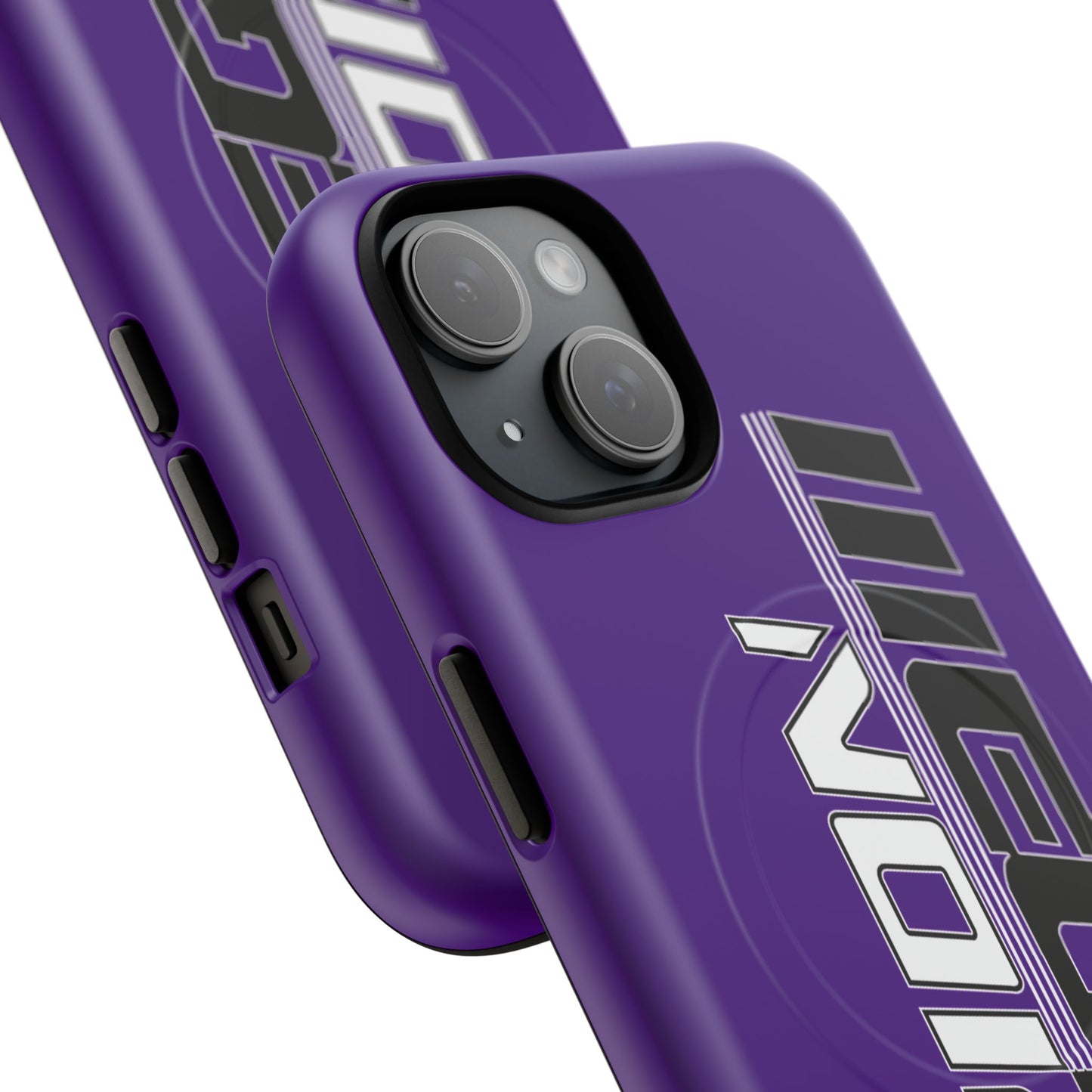 Illegal NoiZe Deep Purple Tough Magnetic iPhone Case