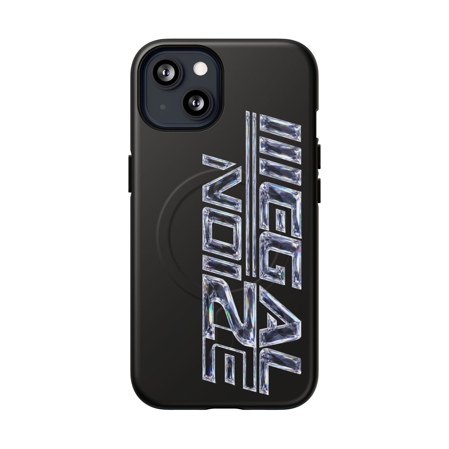 Illegal NoiZe Black Diamond Tough Magnetic iPhone Case