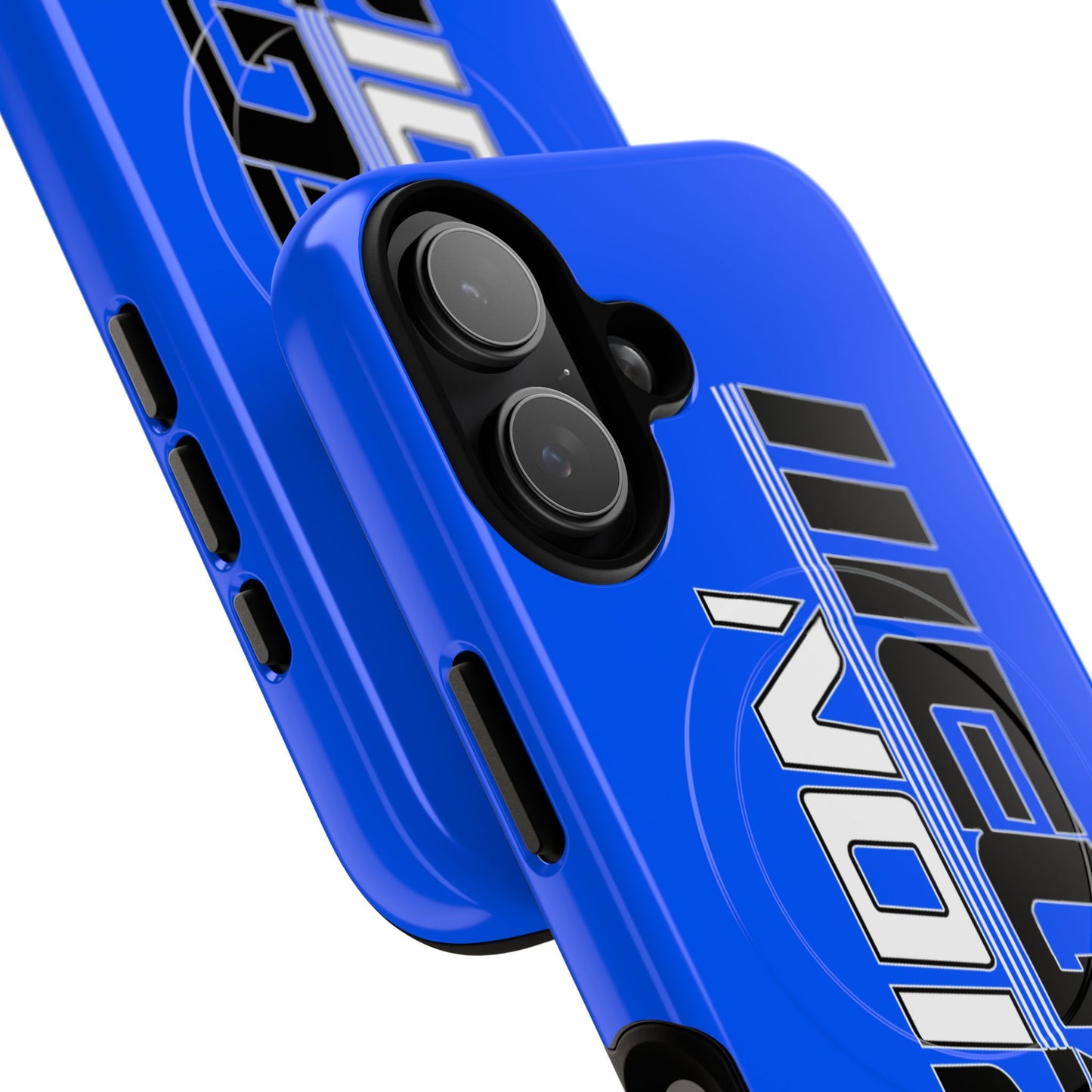 Illegal NoiZe Electric Blue Tough Magnetic iPhone Case