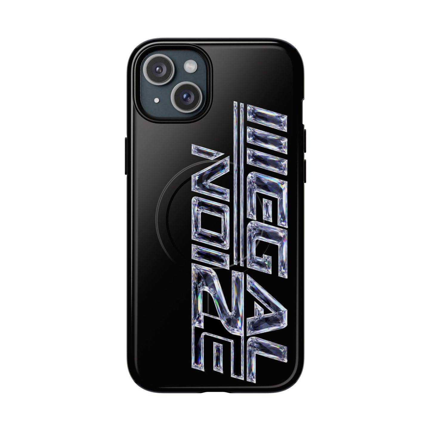 Illegal NoiZe Black Diamond Tough Magnetic iPhone Case