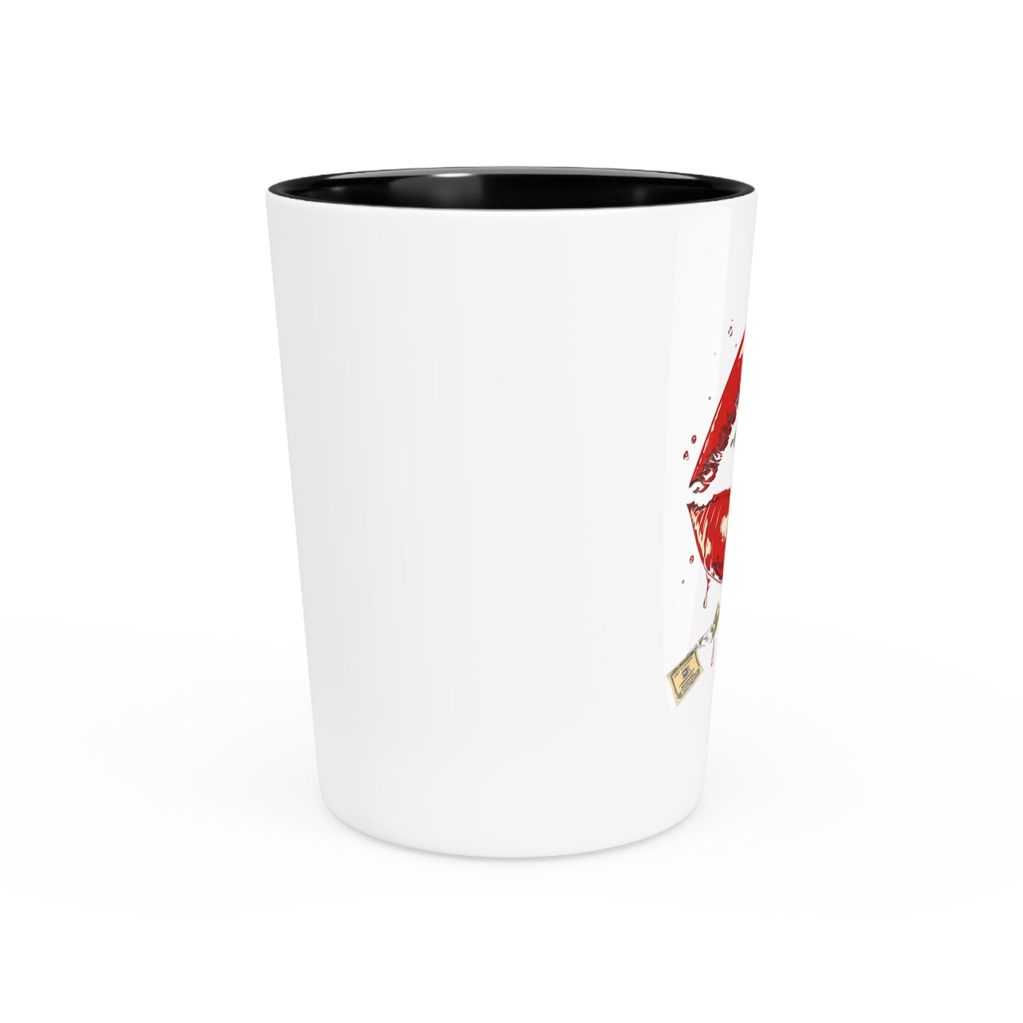 Money Talks Shot Glass