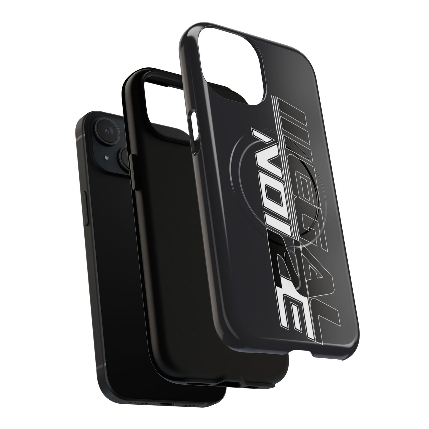 Illegal NoiZe Gunmetal Graphite Tough Magnetic iPhone Case