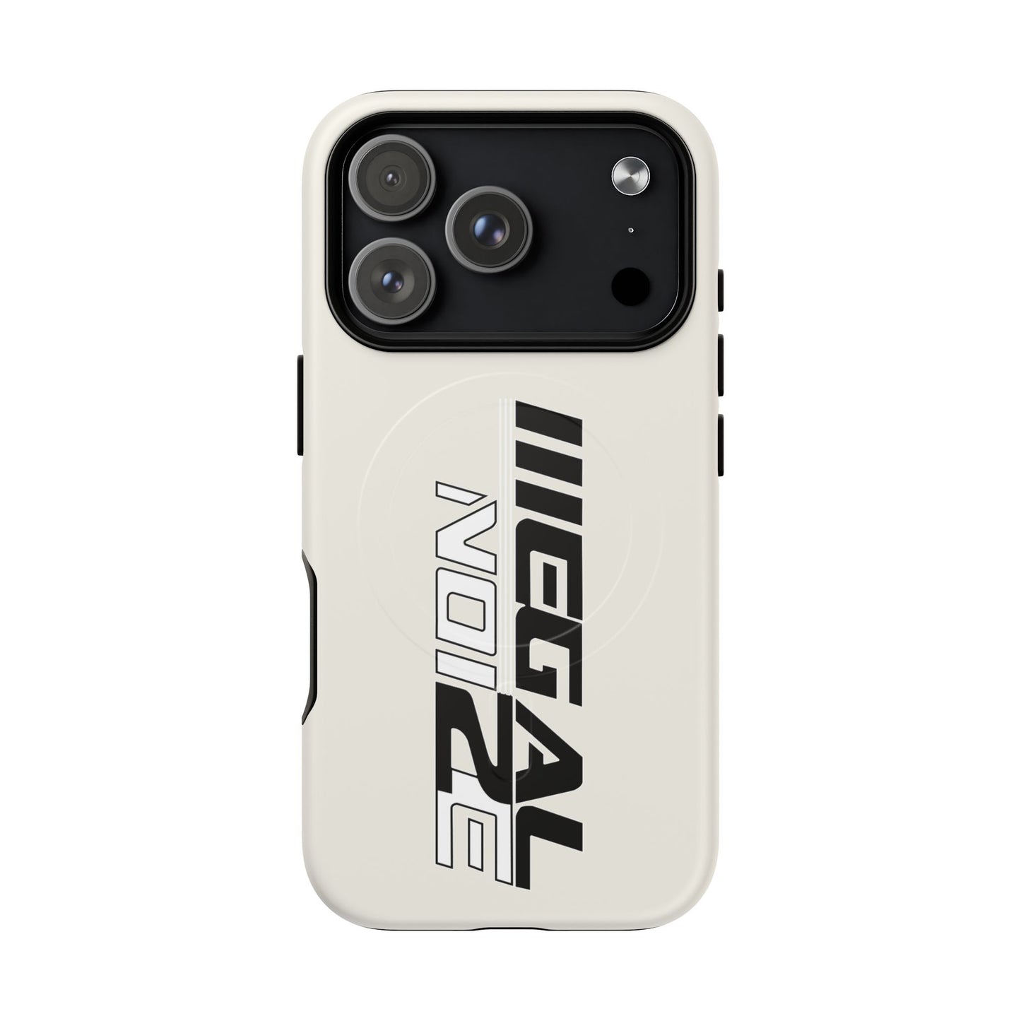 Illegal NoiZe Frost White Tough Magnetic iPhone Case