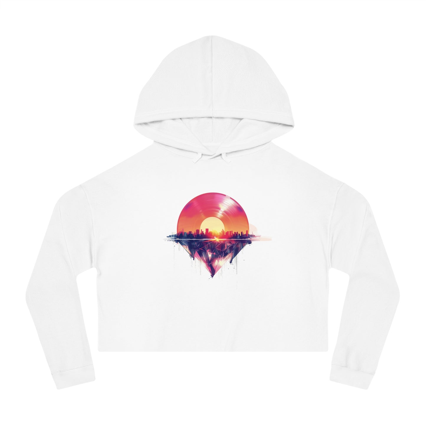 City Beats Women’s Cropped Hoodie