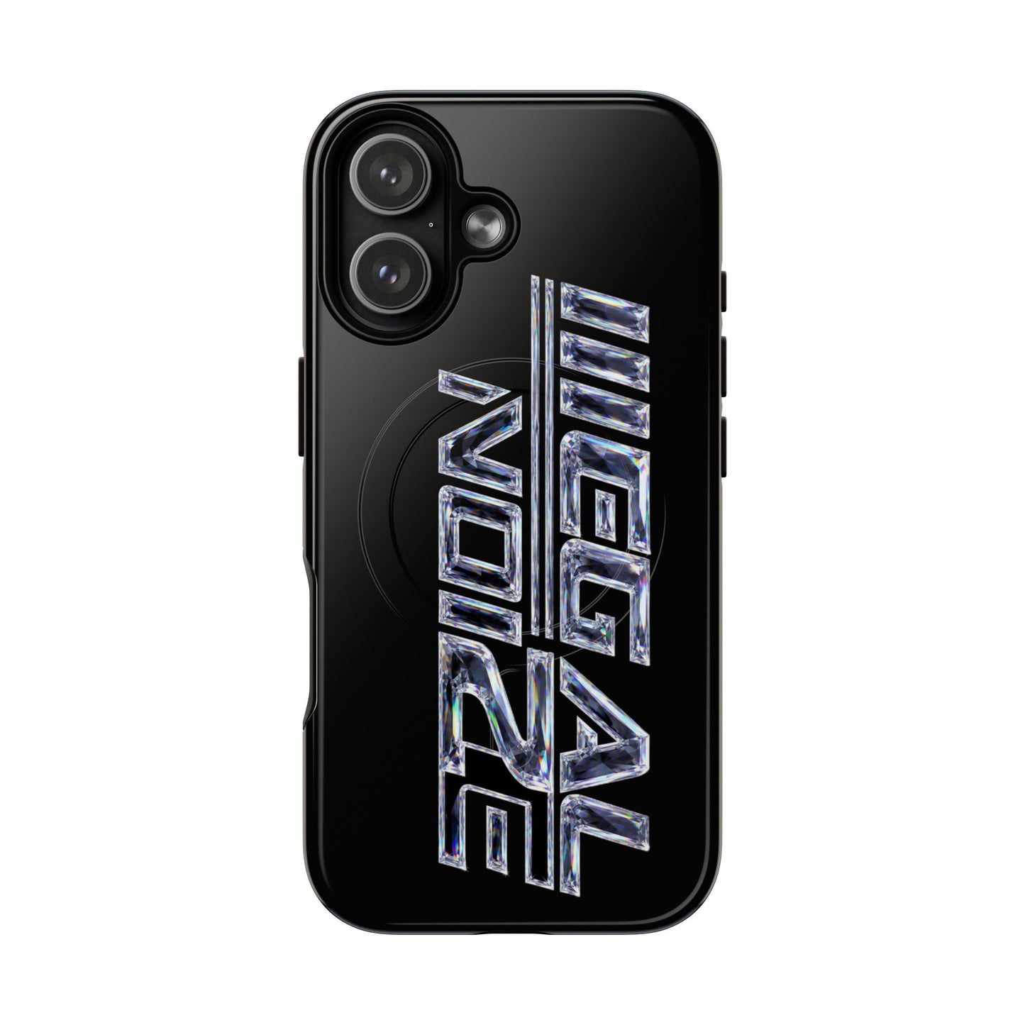 Illegal NoiZe Black Diamond Tough Magnetic iPhone Case