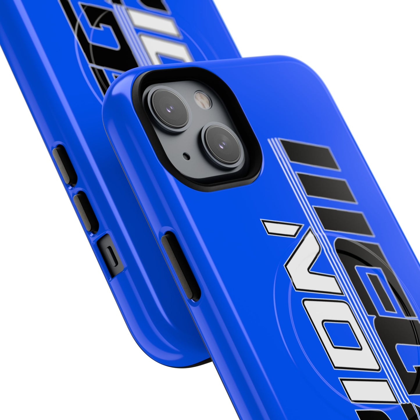 Illegal NoiZe Electric Blue Tough Magnetic iPhone Case