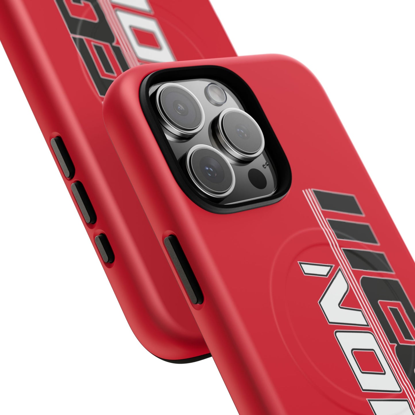 Illegal NoiZe Racing Red Tough Magnetic iPhone Case