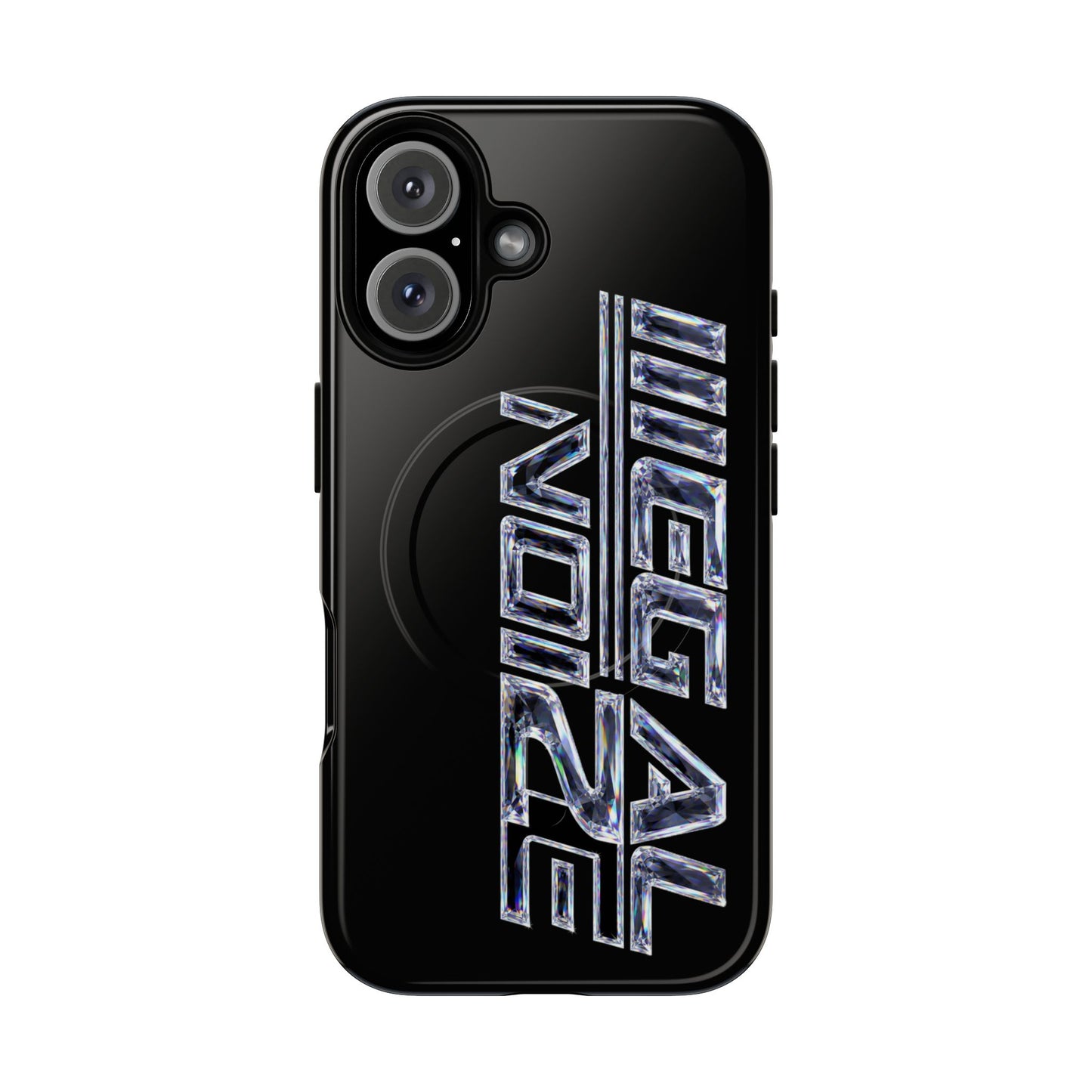 Illegal NoiZe Black Diamond Tough Magnetic iPhone Case