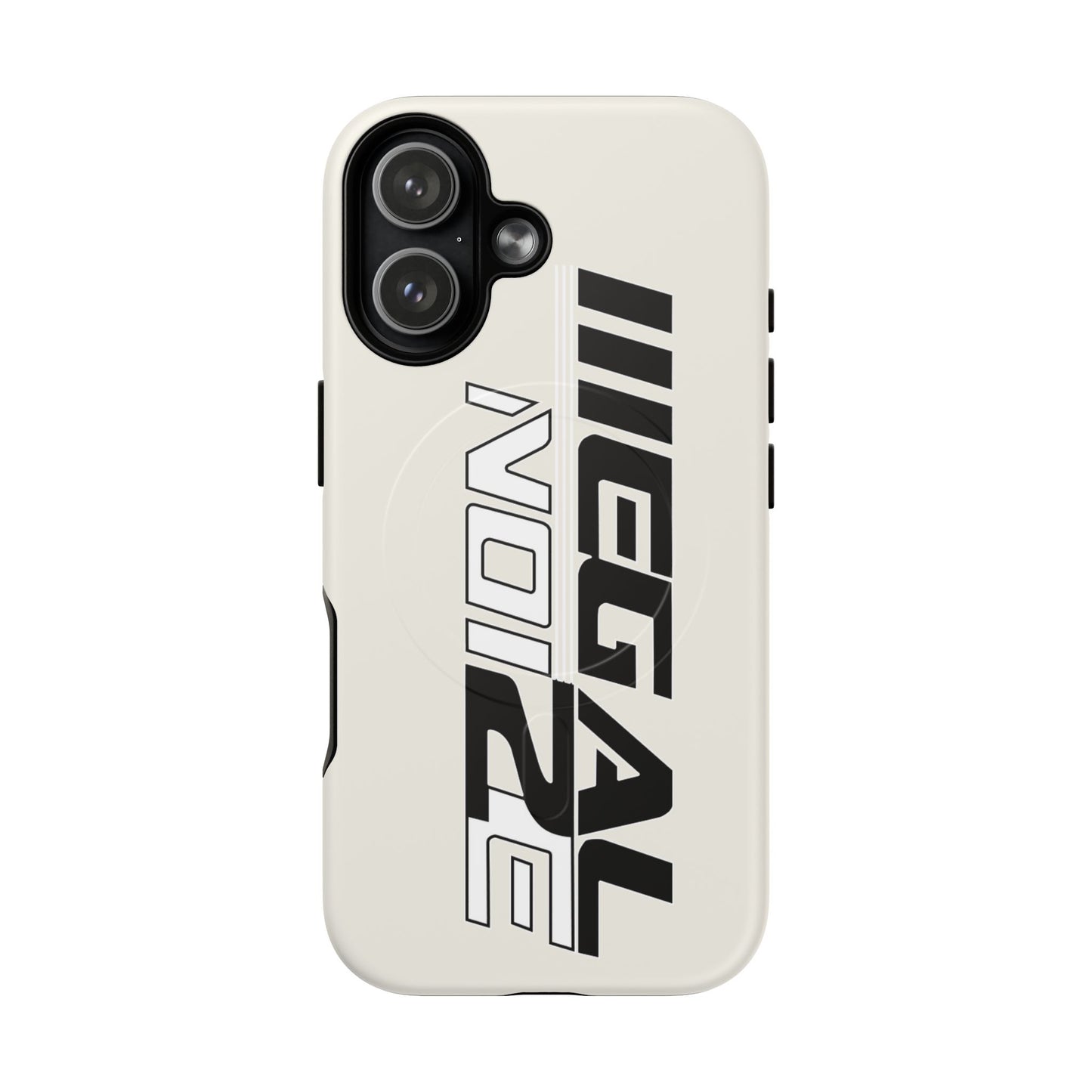 Illegal NoiZe Frost White Tough Magnetic iPhone Case