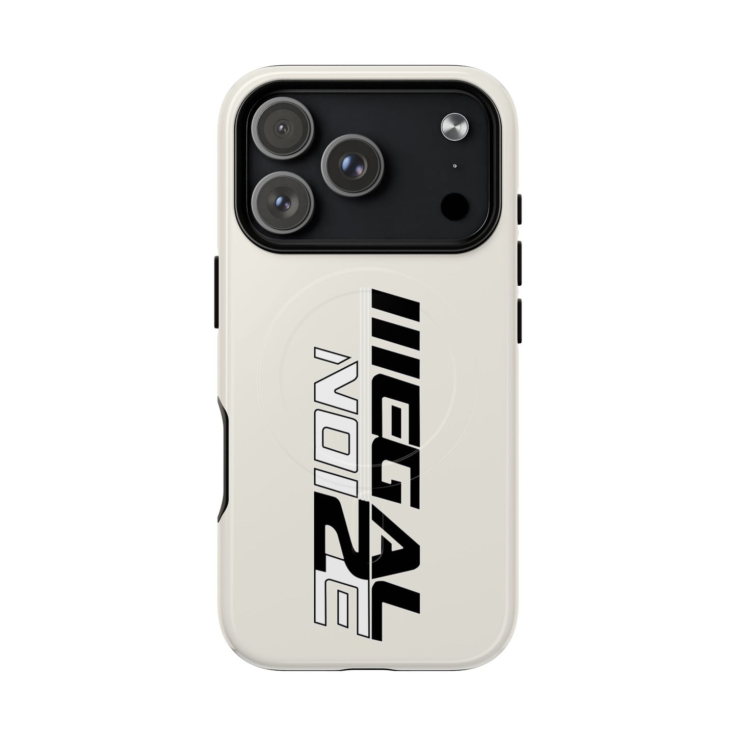 Illegal NoiZe Frost White Tough Magnetic iPhone Case