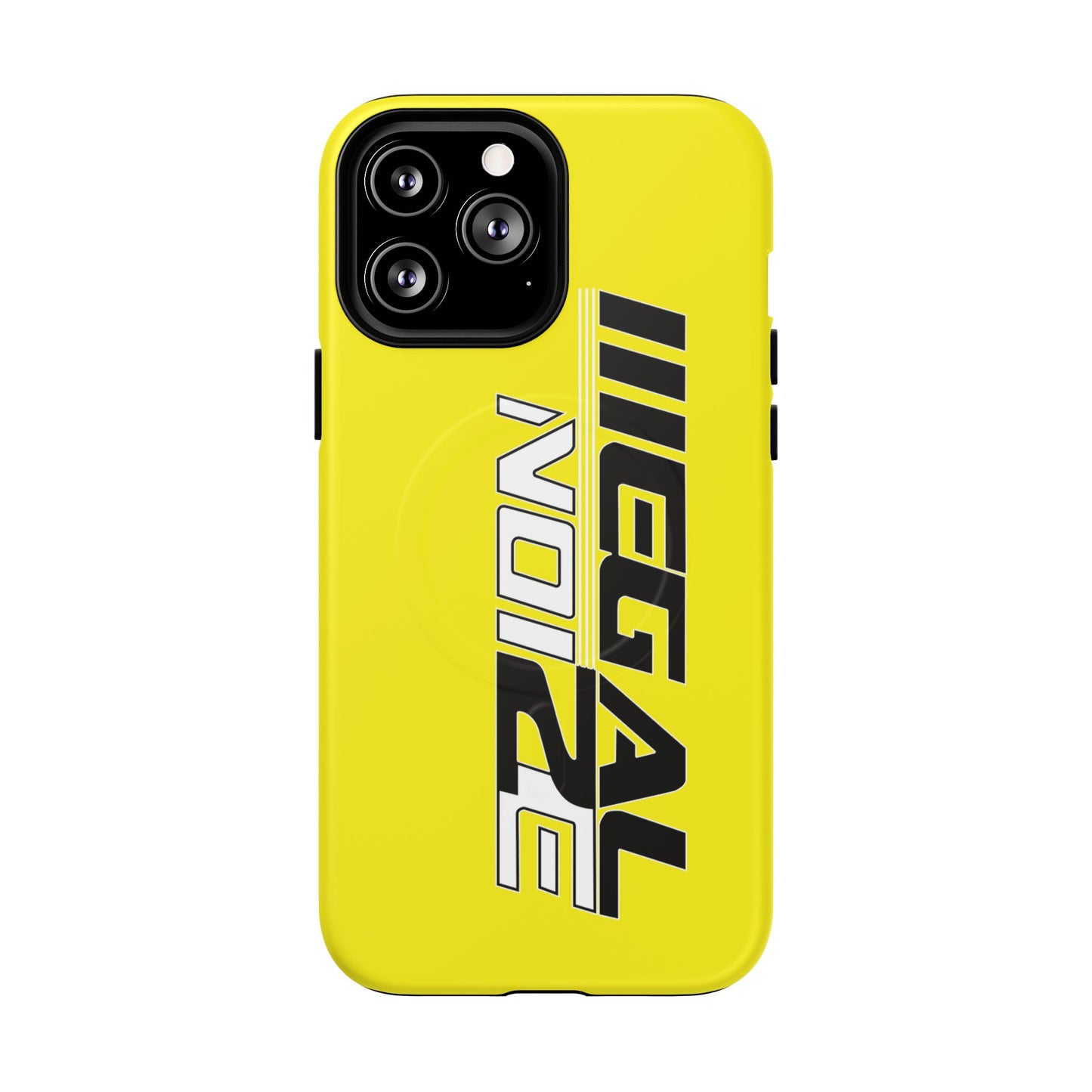 Illegal NoiZe Yellow Tough Magnetic iPhone Case