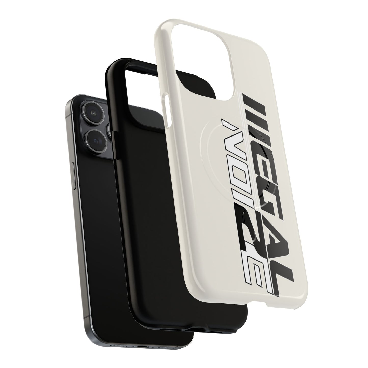 Illegal NoiZe Frost White Tough Magnetic iPhone Case