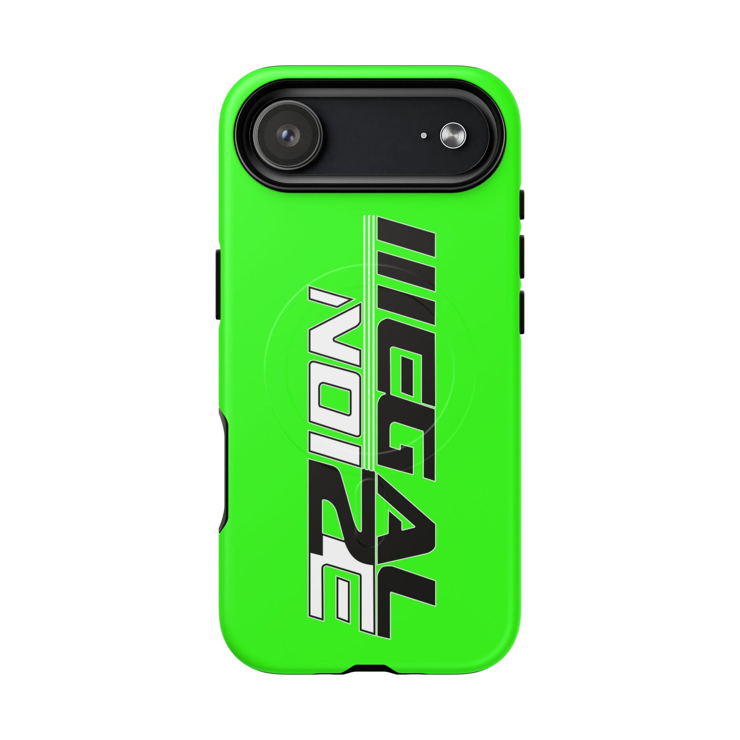 Illegal NoiZe Neon Green Tough Magnetic iPhone Case