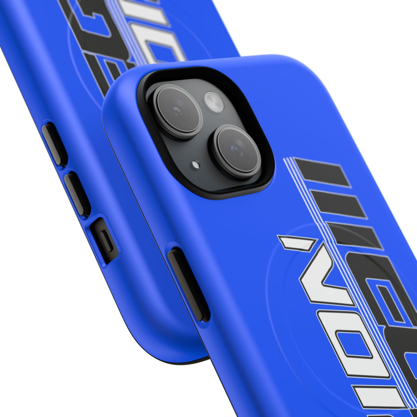 Illegal NoiZe Electric Blue Tough Magnetic iPhone Case