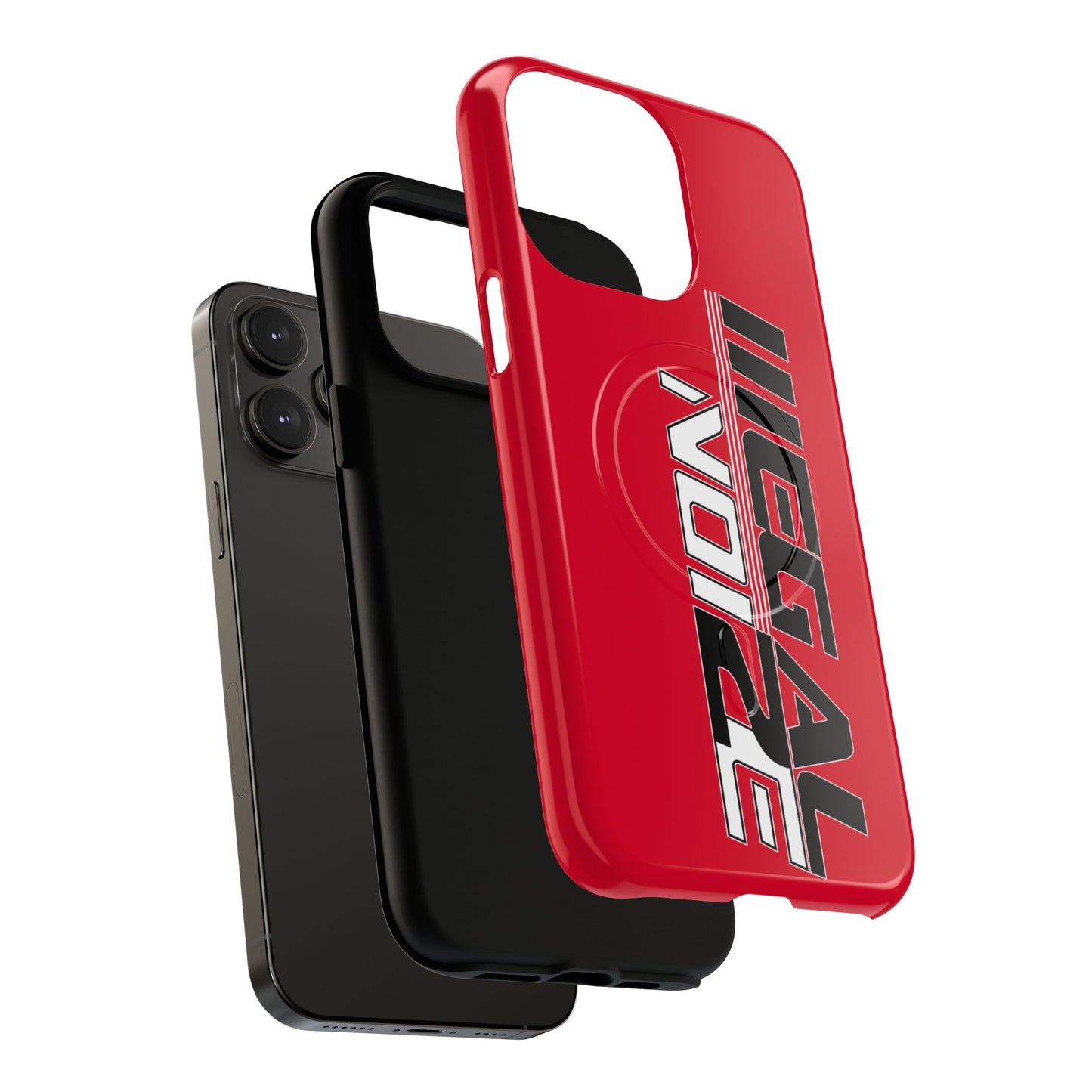 Illegal NoiZe Racing Red Tough Magnetic iPhone Case