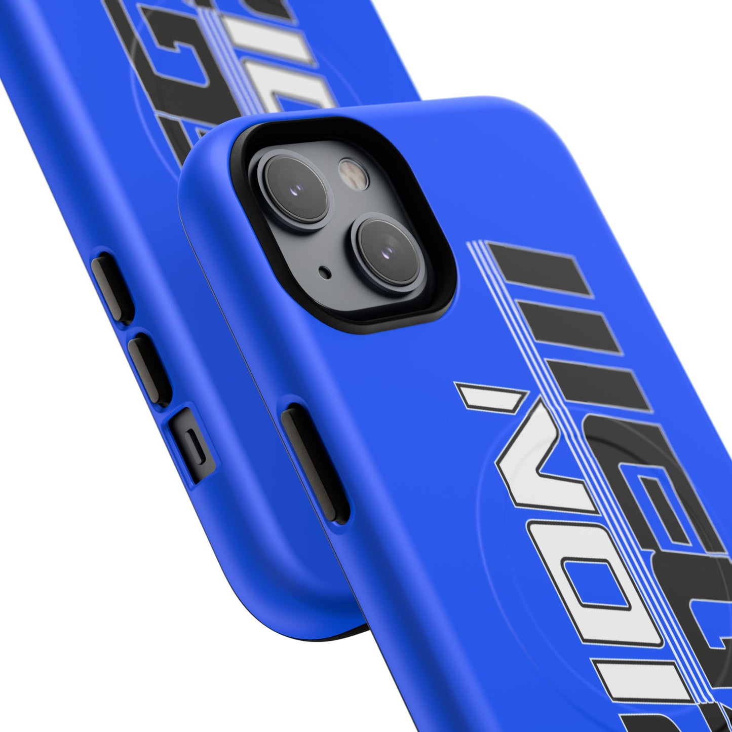 Illegal NoiZe Electric Blue Tough Magnetic iPhone Case